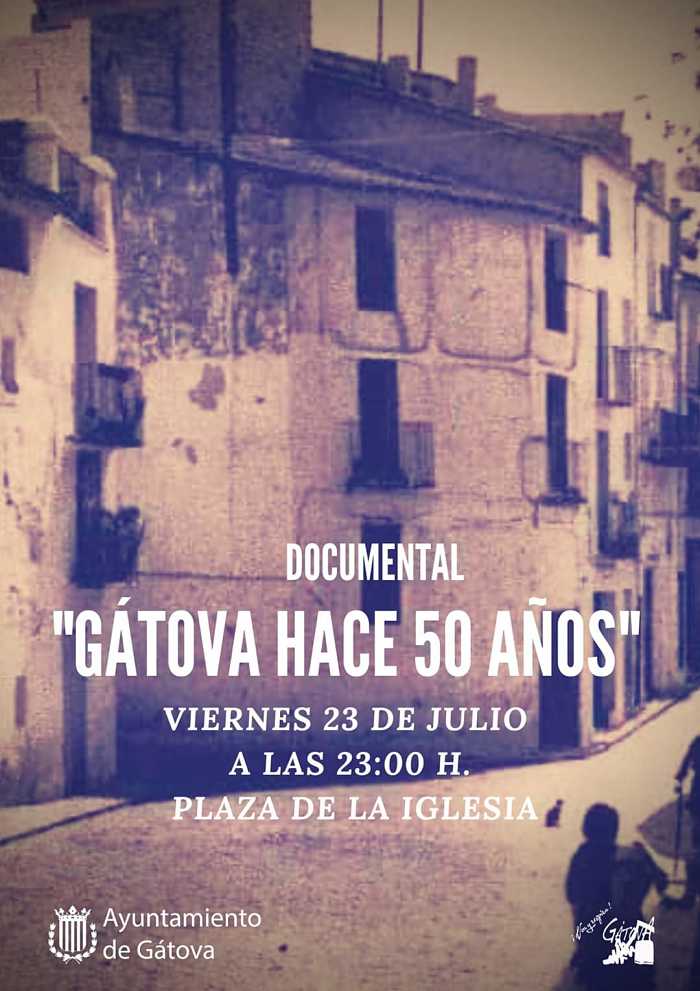 cartel Gátova hace 50 años