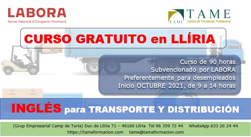 curso transporte tame