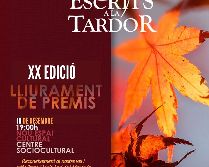 XX Escrits Tardor
