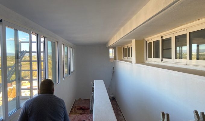 obras colegios ribarroja