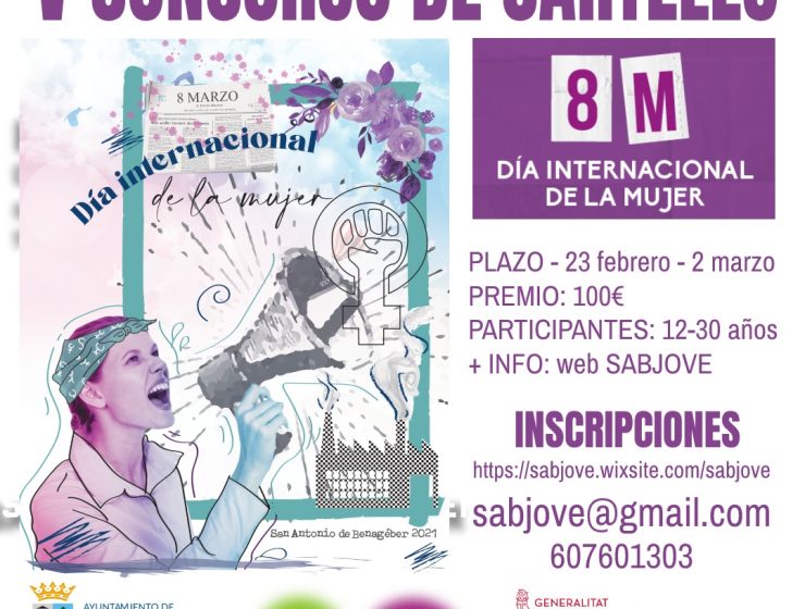 V Concurso carteles 8M - Sabjove 2022