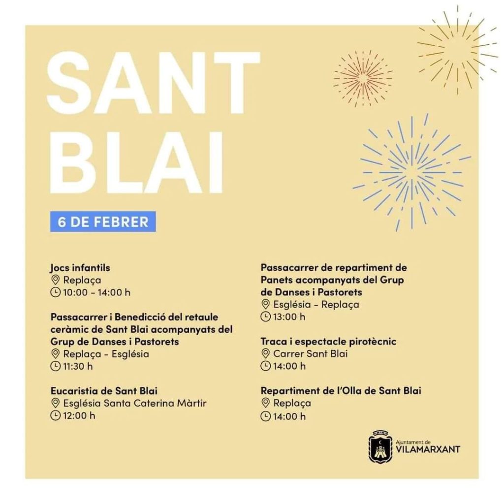 cartell sant blai