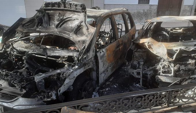 coches quemados benaguasil