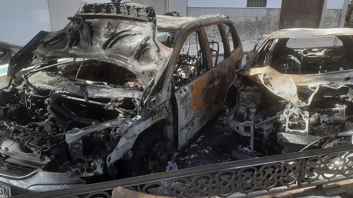 coches quemados benaguasil