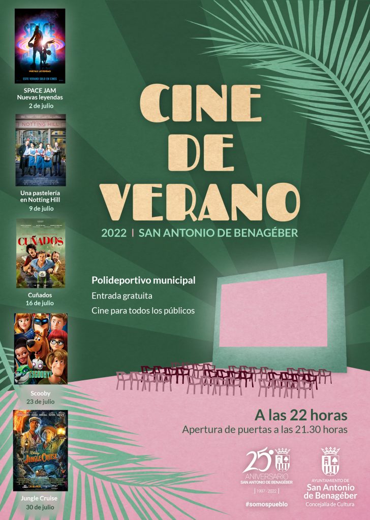 Cartel Cine de verano SAB