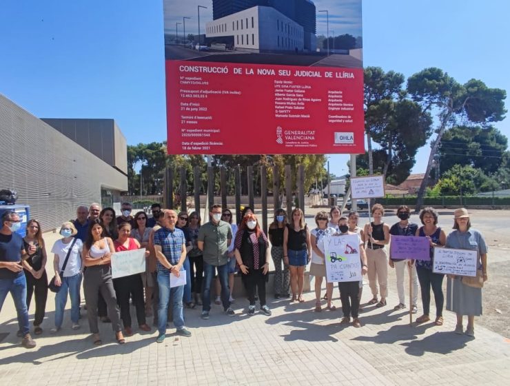 manifestación CSIF Llíria