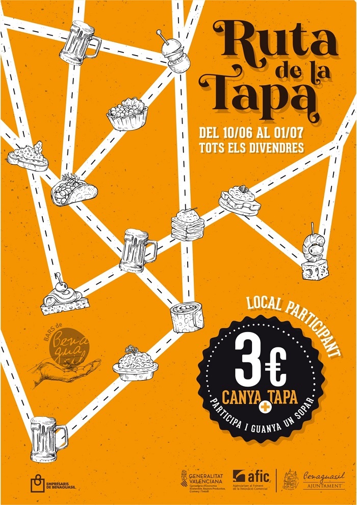 cartel Ruta Tapa