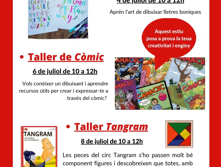 taller juliol l'eliana