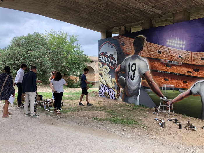 mural valencia CF