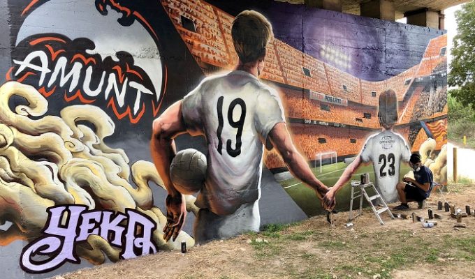 mural valencia CF