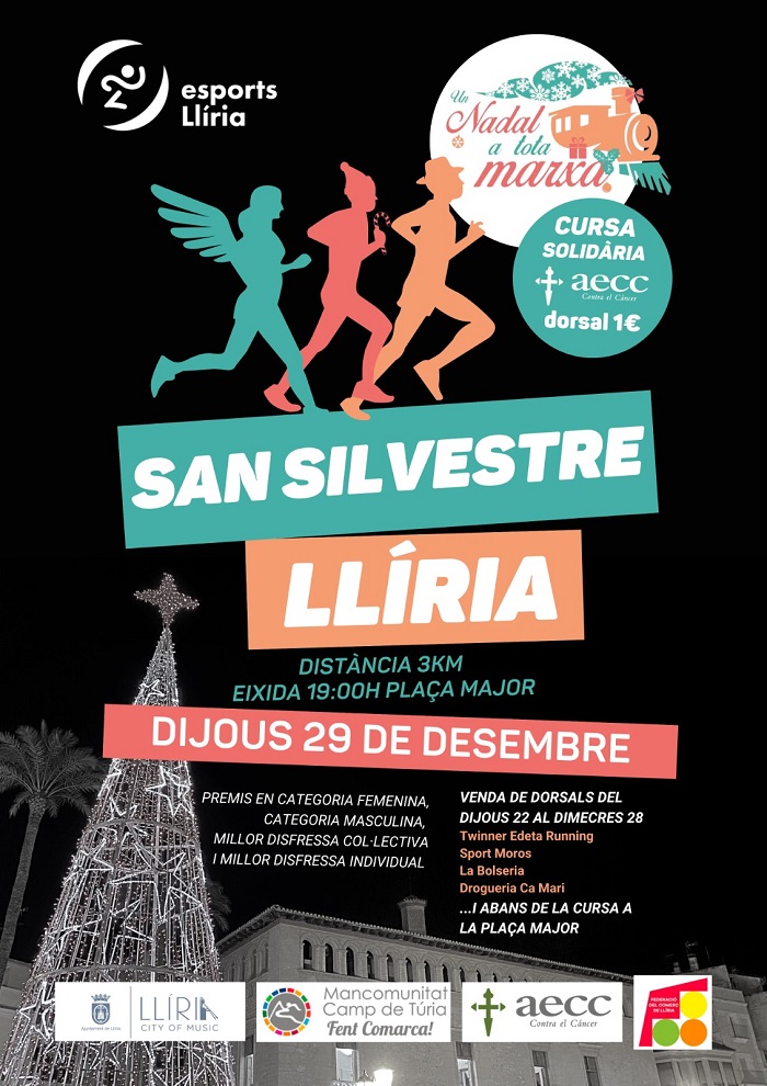 cartel San Silvestre lliria
