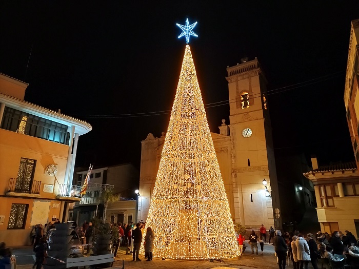 arbol Navidad Olocau