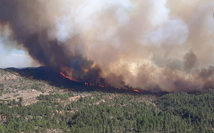 incendio castello