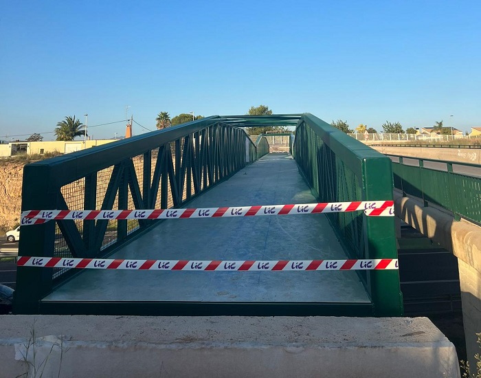pasarela peatonal Llíria