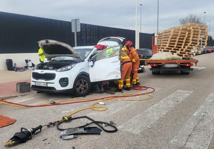 accidente bomberos