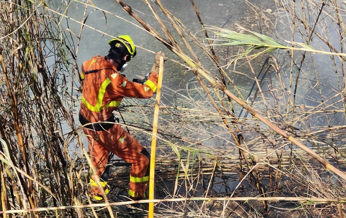 bomberos incendio ribarroja