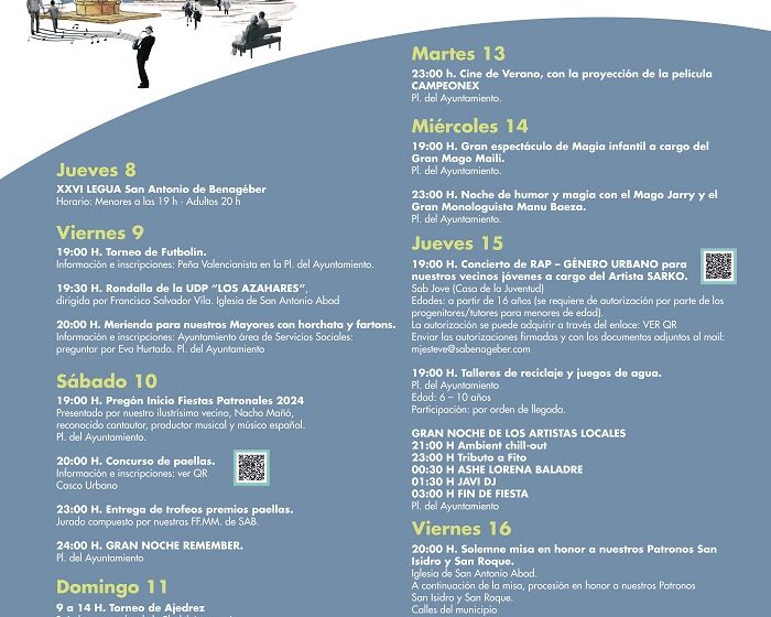 CARTEL FIESTAS SAB 2024