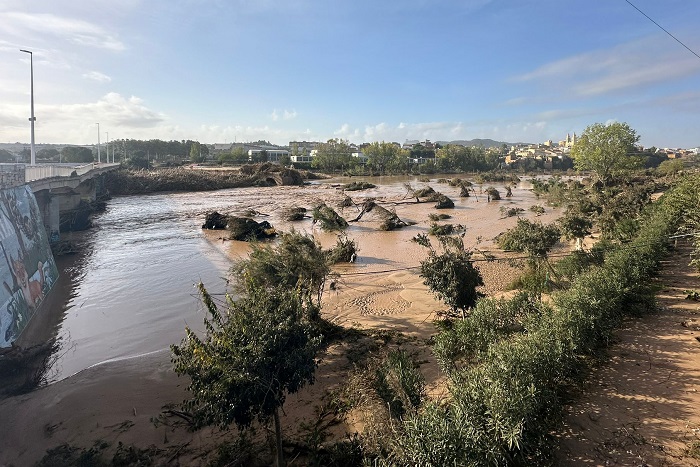 rio T&uacute;ria ribarroja inundaciones