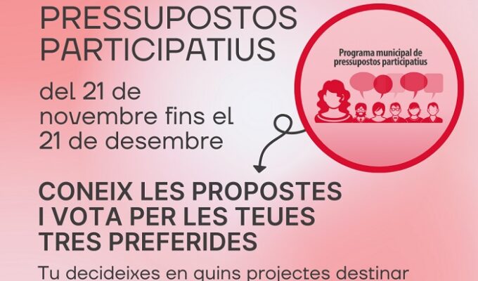 presupuestos participativos Eliana