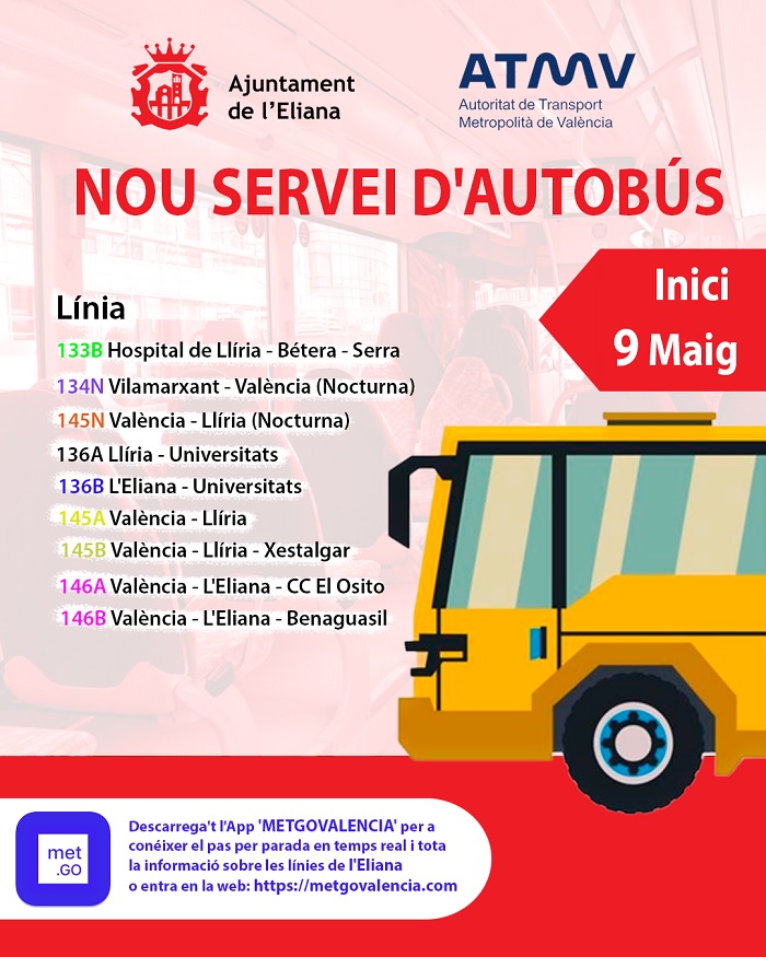autobuses Eliana