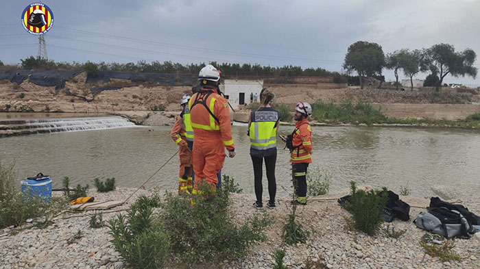 Muert ofegat riu Túria