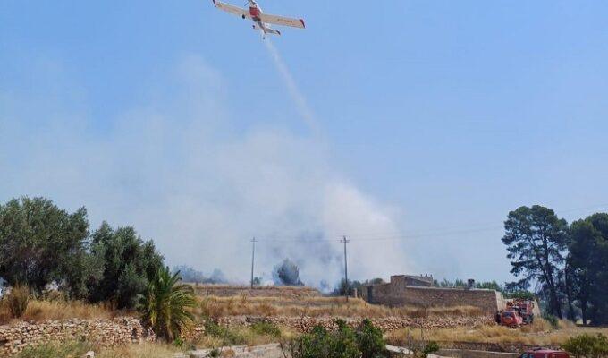 incendio mura lliria