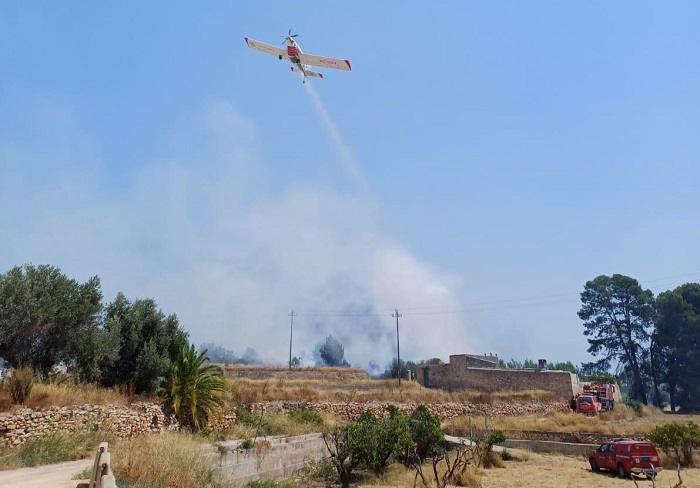 incendio mura lliria