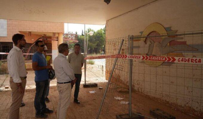 Visita derribos colegios DANA