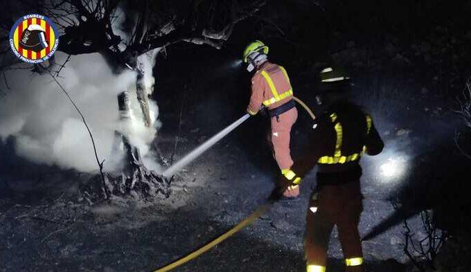 incendio Teresa de Cofrentes