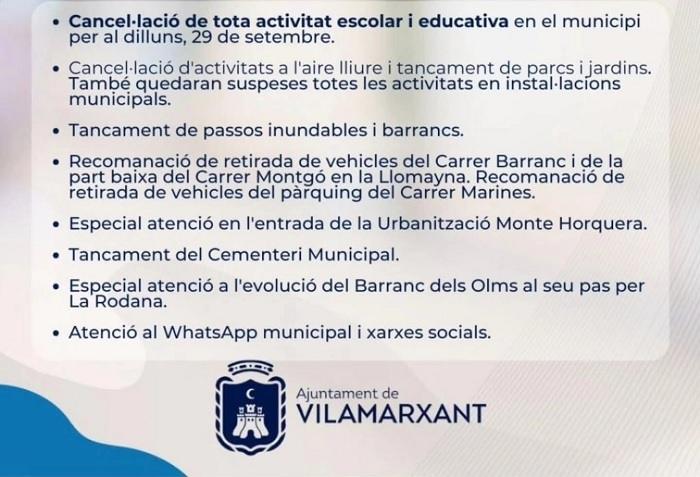 cartel vilamarxant