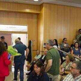 Abandono del pleno de la moción de censura en San Antonio de Benagéber