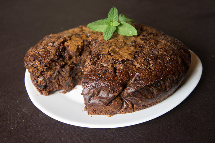 Bescuit de carabasseta i xocolata